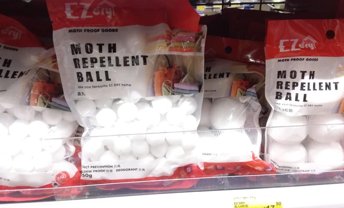 Beware of Mothballs YardSmartMarin